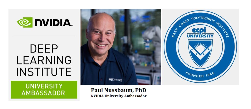 NVIDIA University Ambassador Paul Nussbaum